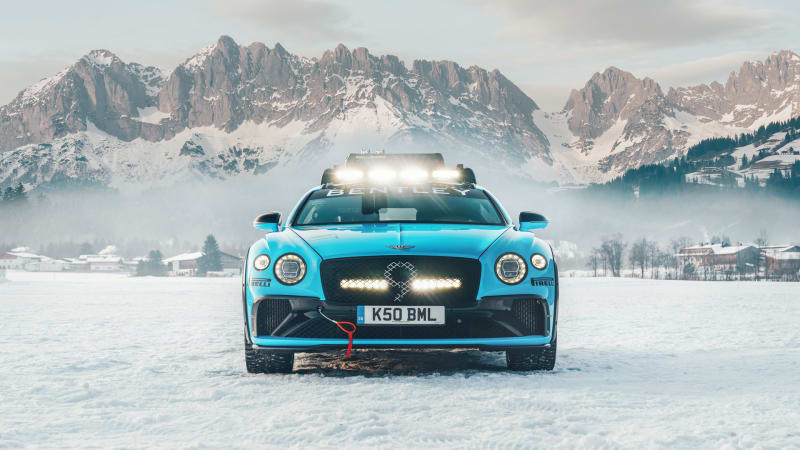 Bentley unveils Continental GT ice racer