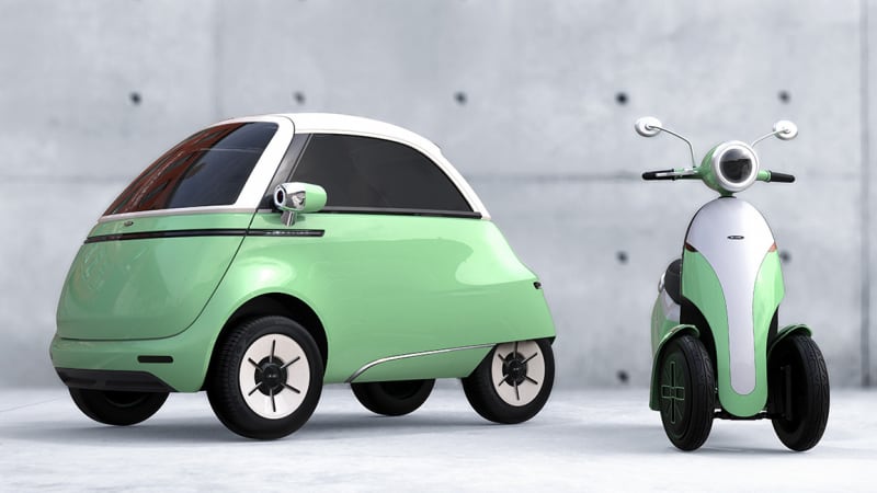 photo of Microlino bubble car-inspired EV reboots at Geneva auto show image