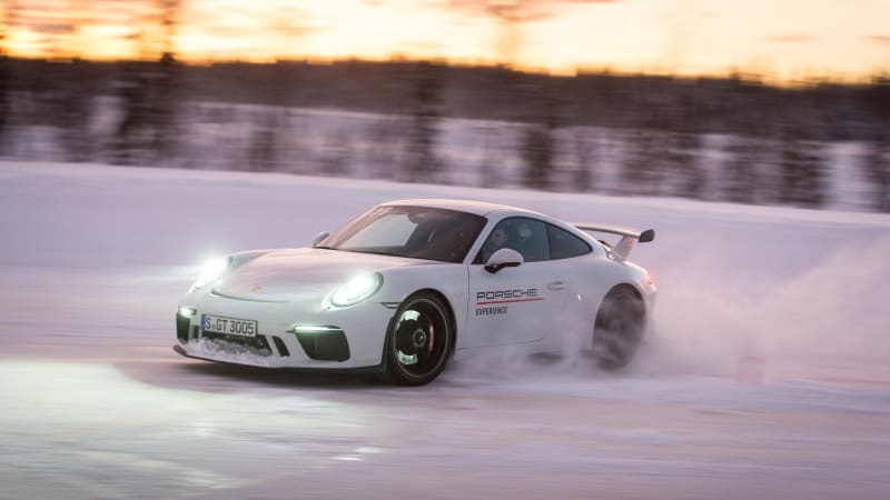 photo of Porsche Ice Experience in Finland — doing crazy things in high-dollar Porsches image