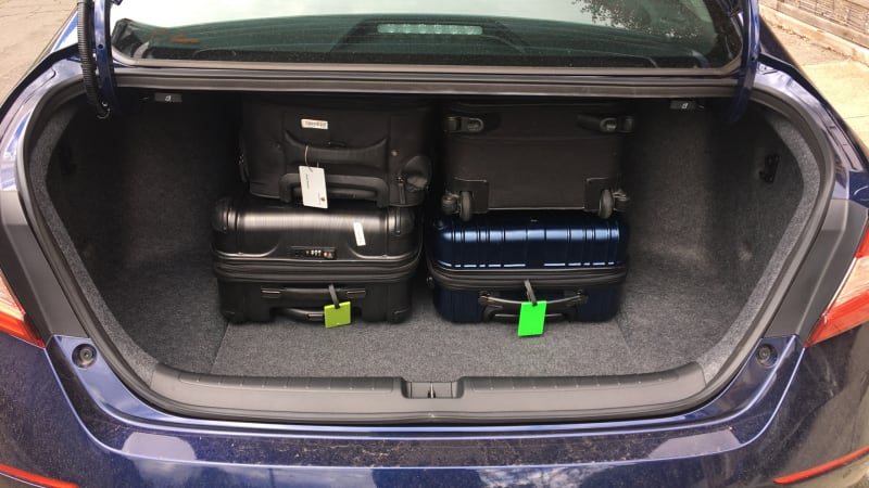2020 Hyundai Sonata Luggage Test | How much fits in the trunk?