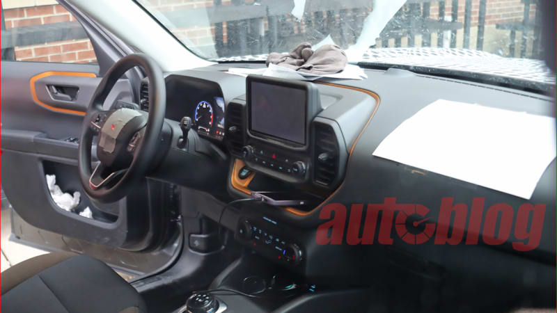 Spy Photos Reveal 2021 Ford Bronco Sport Interior Autoblog