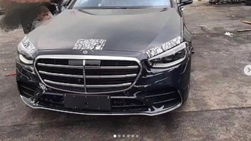 2022 Mercedes Benz W223 S Class Spied With Little Camouflage