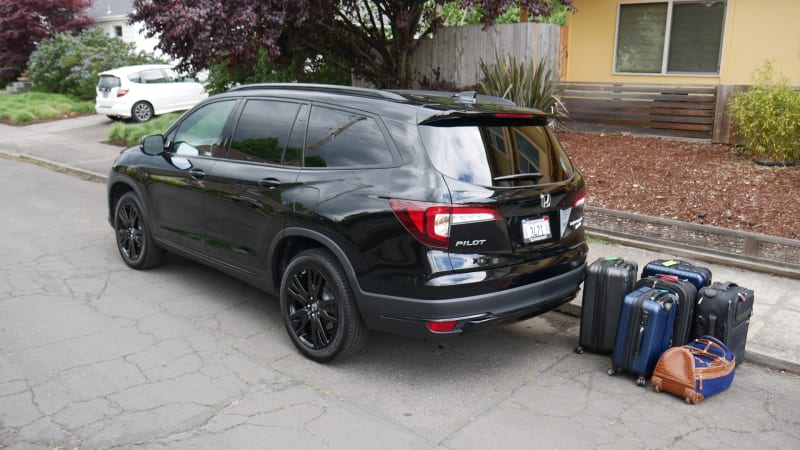 post office Moist index finger Honda Pilot Luggage Test | How much fits behind the third row? - Autoblog