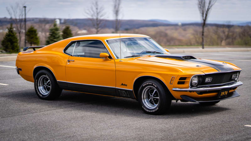 1970 Ford Mustang Mach 1 Makes Timely Auction Debut Autoblog