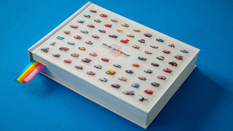 Colorful 400-page book is a lovely organized Micro Machines