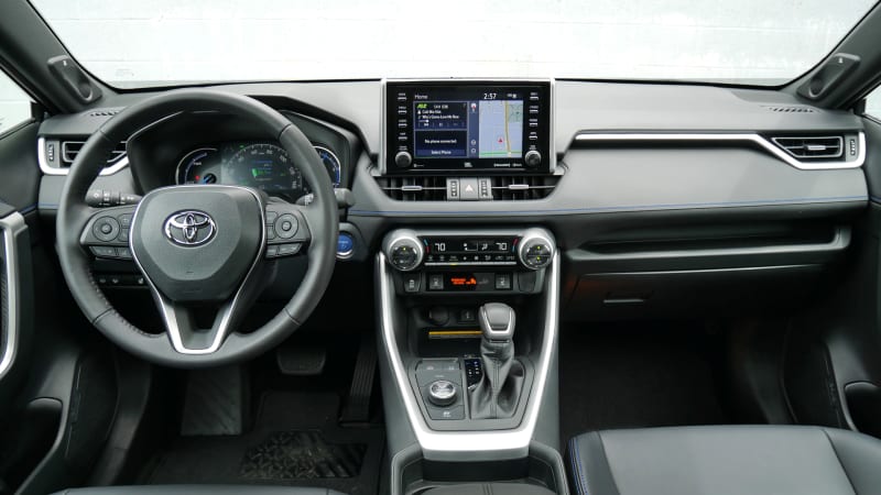 2020 Toyota Rav4 Interior Driveway Test Storage Touchscreen