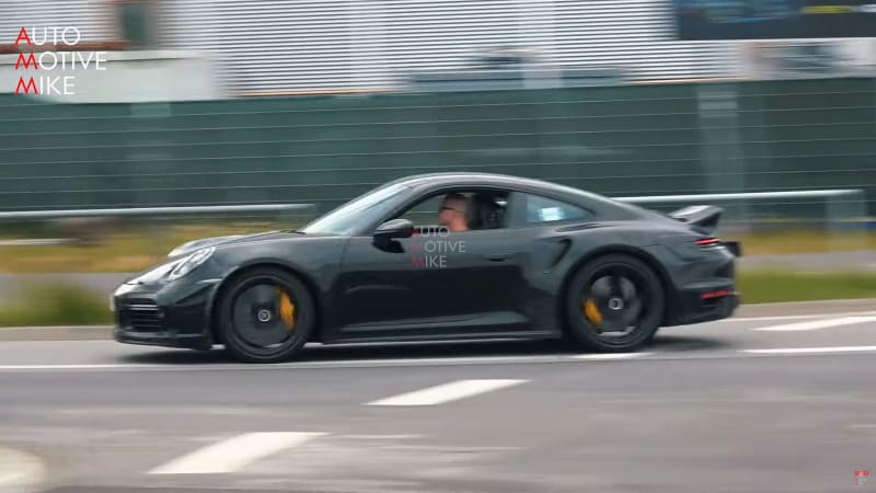 photo of Mysterious ducktailed Porsche 911 spotted at the 'Ring image