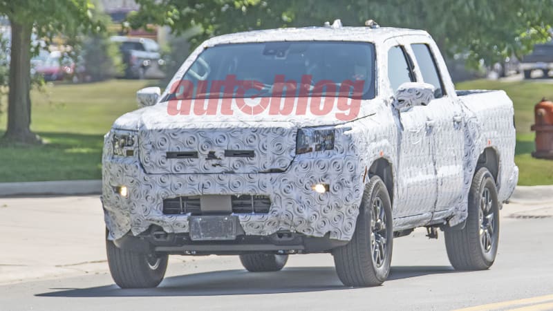2021 Nissan Frontier Prototype Spotted On The Road In New Spy