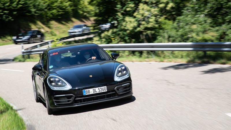 photo of Porsche replacing Panamera Turbo with 621-hp, non-electrified Turbo S for 2021 image
