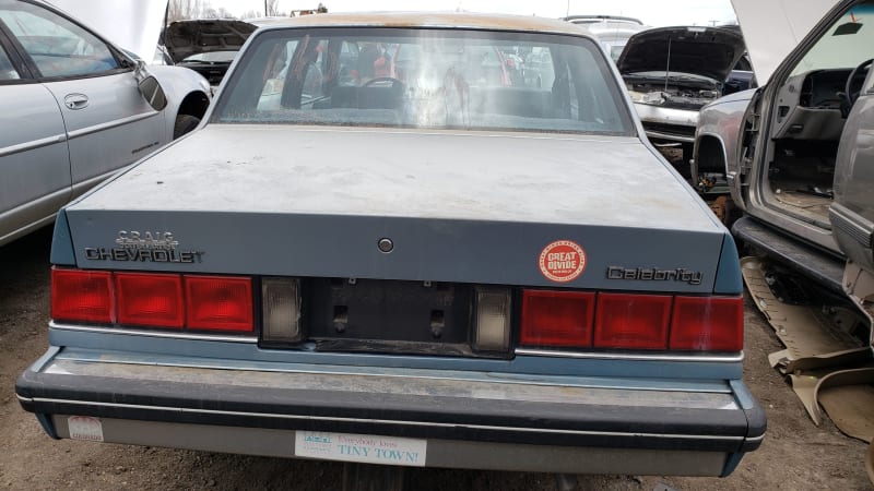 Junkyard Gem: 1987 Chevrolet Celebrity Sedan