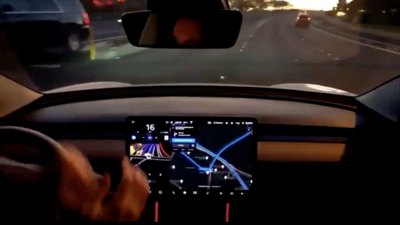 Tesla Autopilot safety shows improvement as Full Self Driving fail videos rise