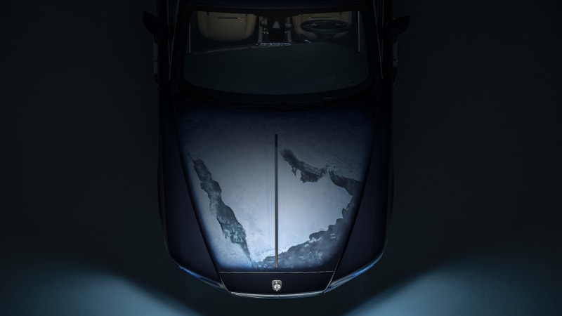 Rolls-Royce shows off bespoke Wraith with interplanetary inspiration