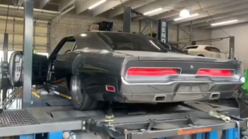 Listen to the SpeedKore 1970 Dodge Charger with a Hellephant swap