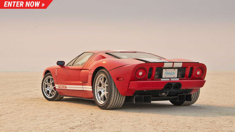 Win this 2005 Ford GT from Omaze