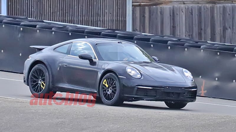 photo of Spy photos of a high-riding Porsche 911 add fuel to Safari rumors image