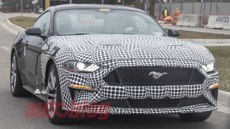 Mystery Ford Mustang GT mule spy photos