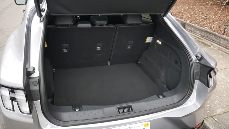 Ford Mustang Mach-E Luggage Test | How much cargo space? | Autoblog