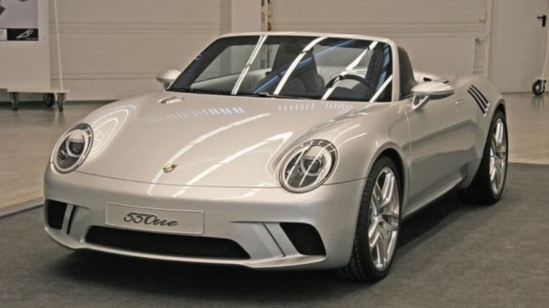 photo of Walter de Silva reveals never-before-seen 2008 Porsche 550one concept image