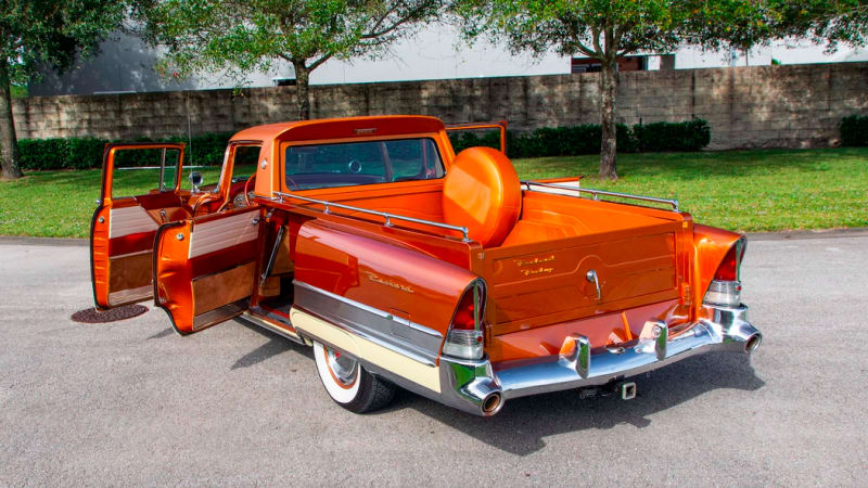1956 Packard Patrician pickup conversion heads to auction