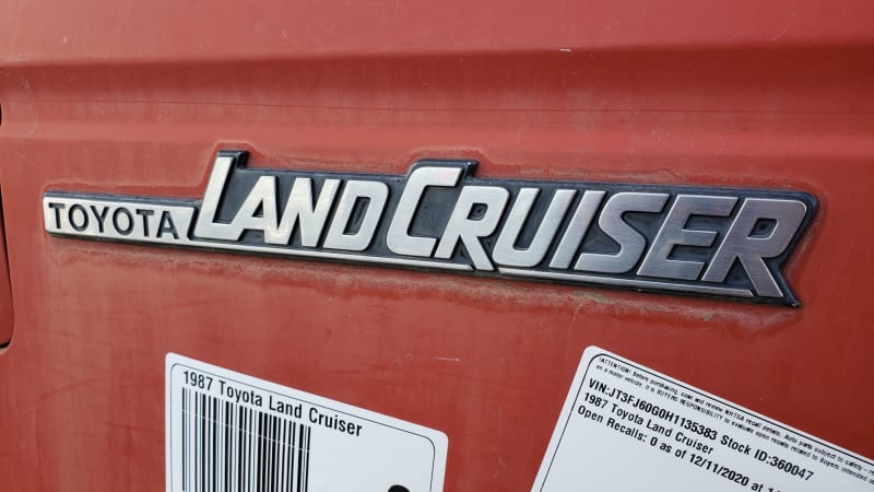 Junkyard Gem: 1987 Toyota Land Cruiser