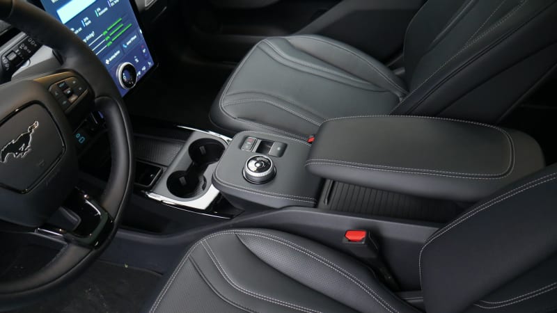 2021 Ford Mustang Mach-E Premium center console