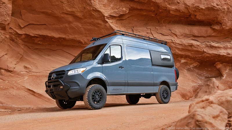 Win a Mercedes camper van with $80k 