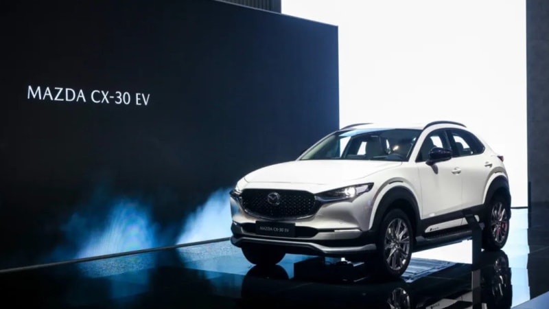 Mazda CX-30 EV debuts for the Chinese market