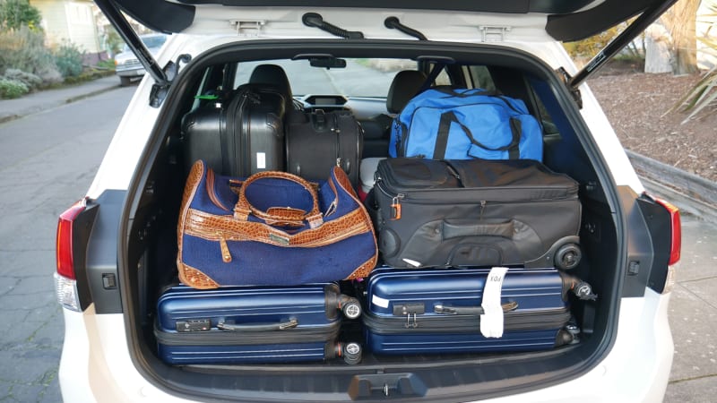 Subaru Forester Luggage Test | How much cargo space? - Autoblog
