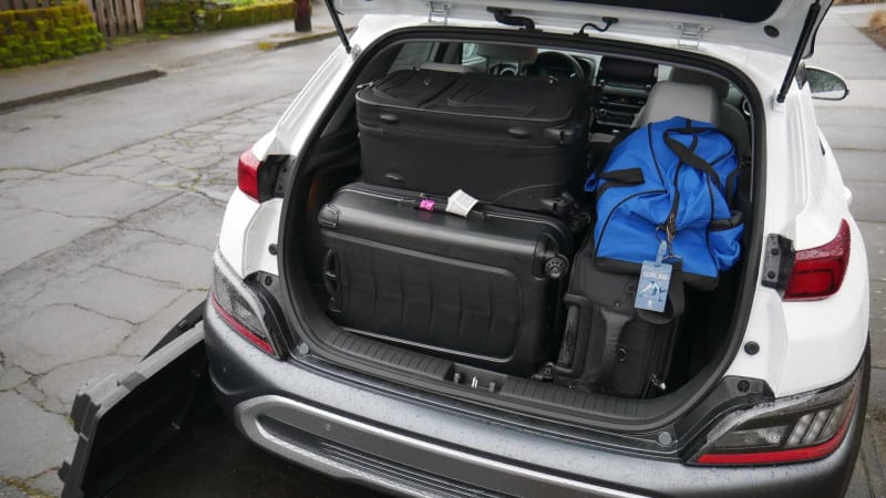 Hyundai Kona Gepäcktest | Definitiv ein Kleinstwagen