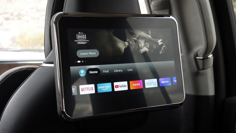 2022 Lincoln Navigator Black Label Amazon Fire TV