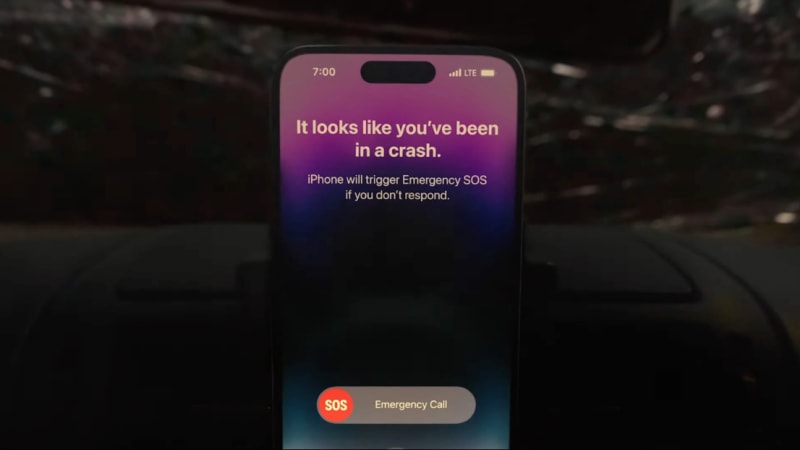 iPhone 14 ve Apple Watch Series 8, bir araba kazasında olduğunuzu algılayabilir