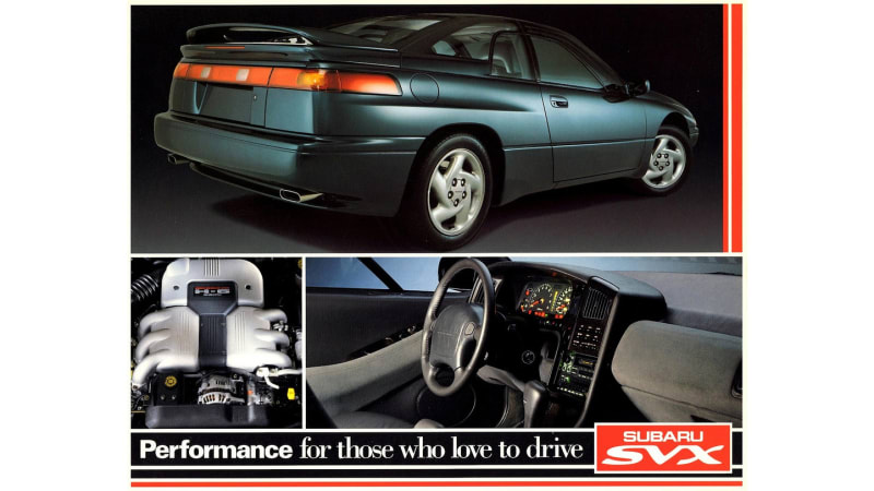 Futur classique : 1992-1997 Subaru SVX