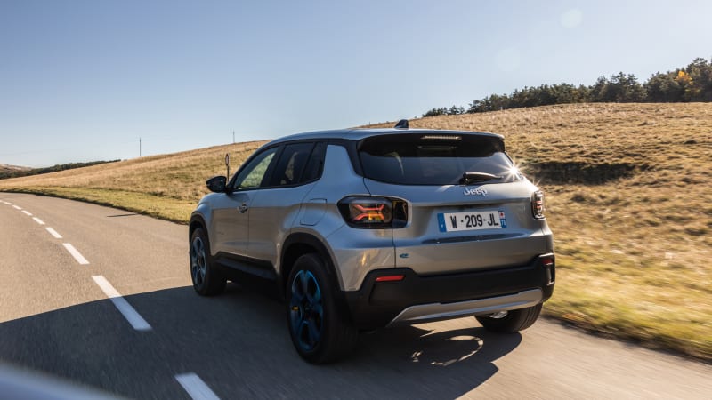 2023 Jeep Avenger action rear