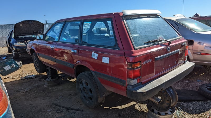 Junkyard Gem: 1991 Subaru Loyale 4WD Wagon