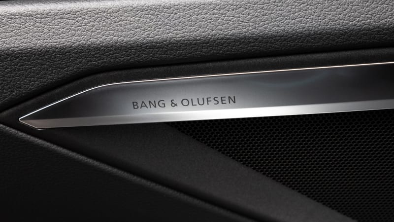 2024 Audi Q8 E Tron Bang and Olufsen detail