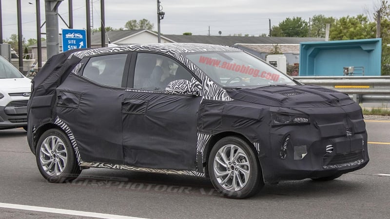 photo of Chevy Bolt EUV electric crossover caught in the wild image