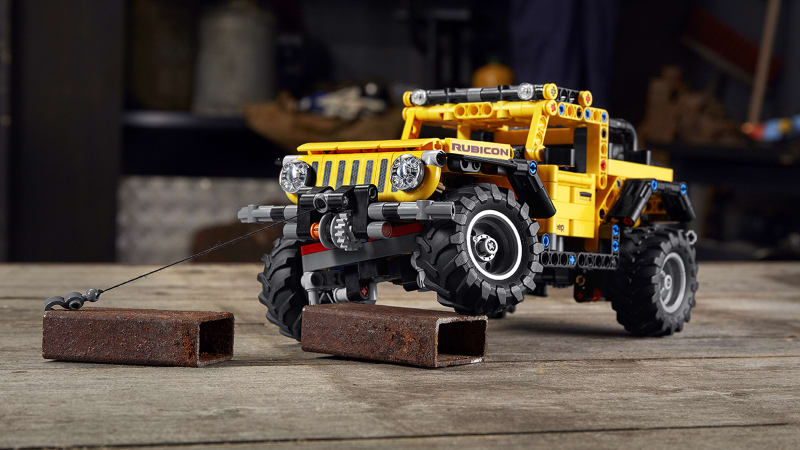 Jeep Wrangler the latest car to get the Lego Technic treatment