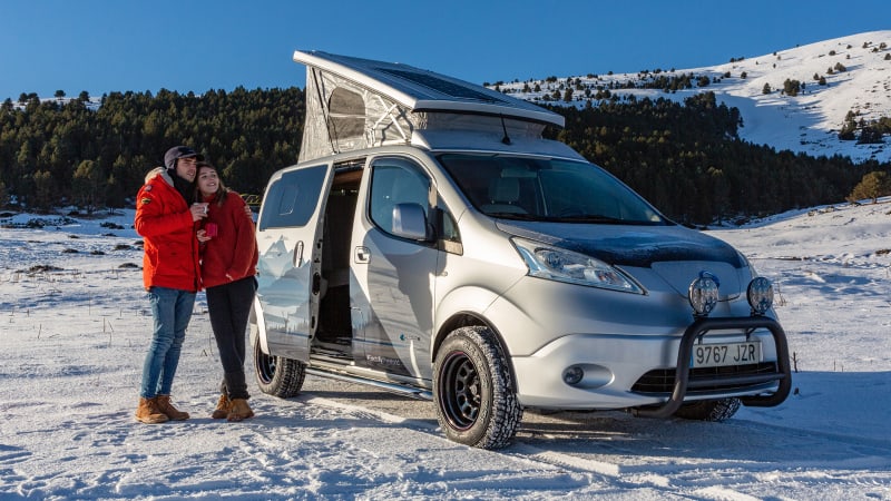 Nissan e-NV200 Winter Camper Concept can be a reality if you live in Europe