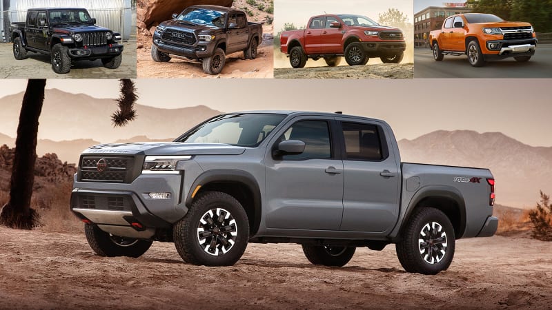 2022 Nissan Frontier Vs. Toyota Ford Ranger, Chevy