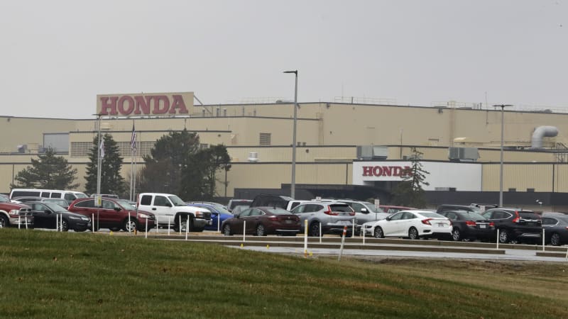 Honda will temporarily cut production in the U.S. and Canada