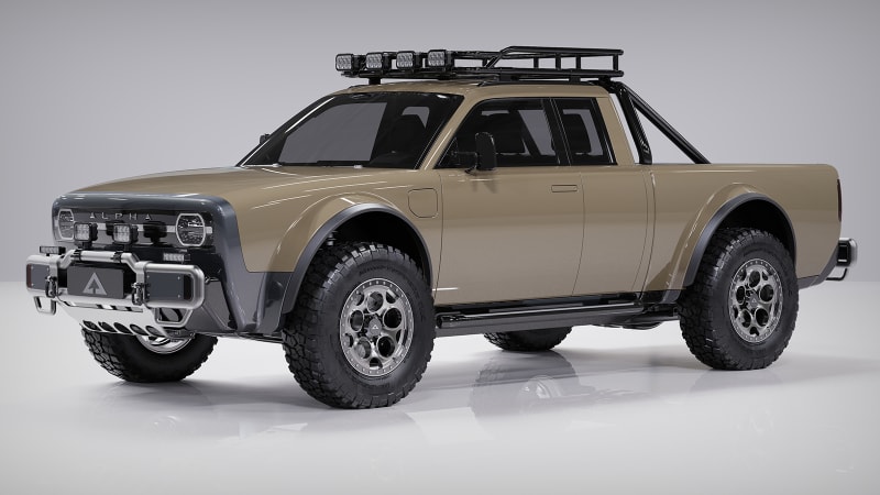 Alpha Wolf+ electric pickup adds space for friends, if only just