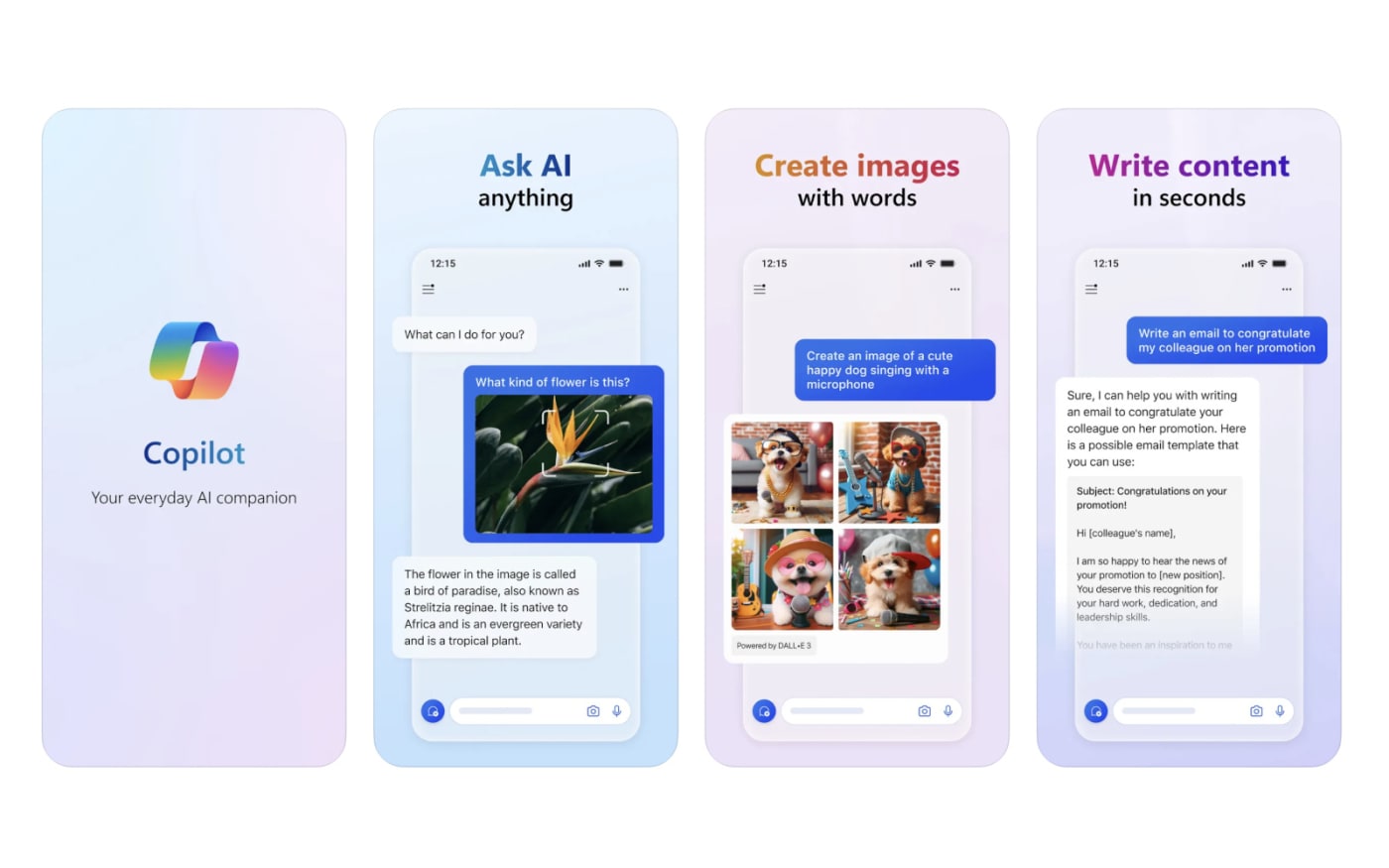 Microsoft's Copilot AI chatbot app comes to iOS