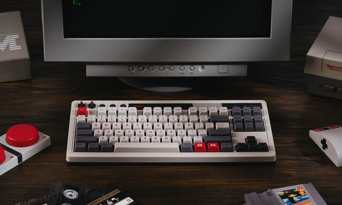 8BitDo’s Nintendo-inspired Retro Mechanical Keyboard is cheaper than ever right now