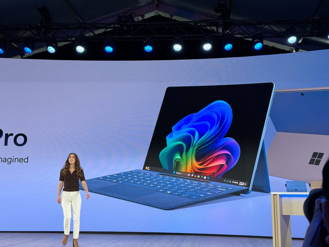 Microsoft's new Copilot+ Surface Pro has an OLED screen and a redesigned keyboard