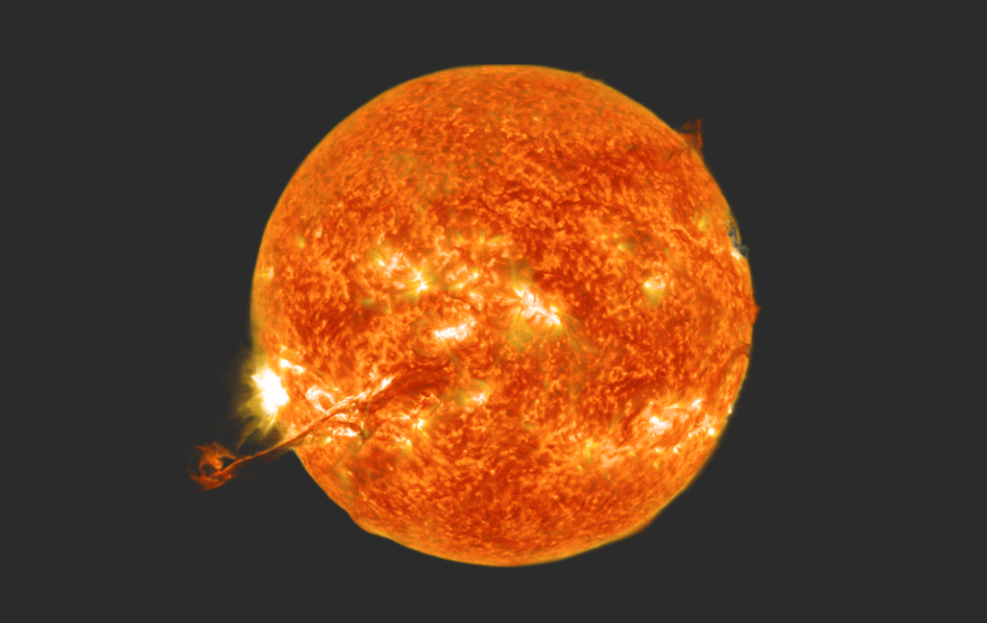 New research places the sun's magnetic field close to the surface, upending decades of theories