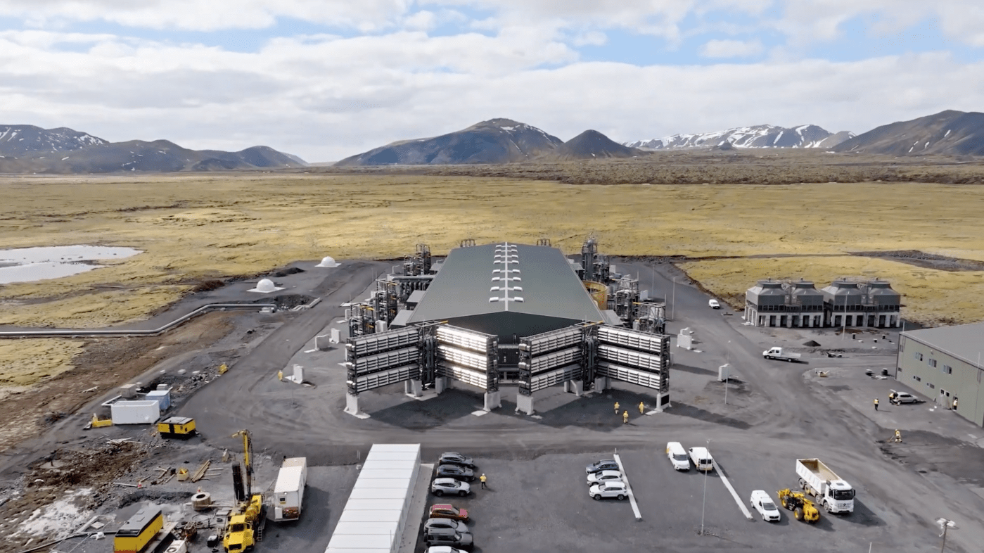 The world’s largest direct carbon capture plant just went online