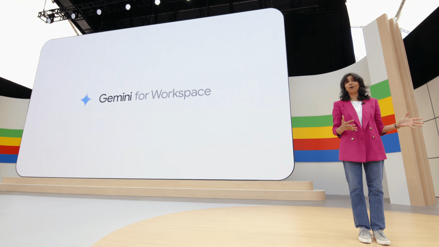 Gemini will be accessible in the side panel on Google apps like Gmail and Docs