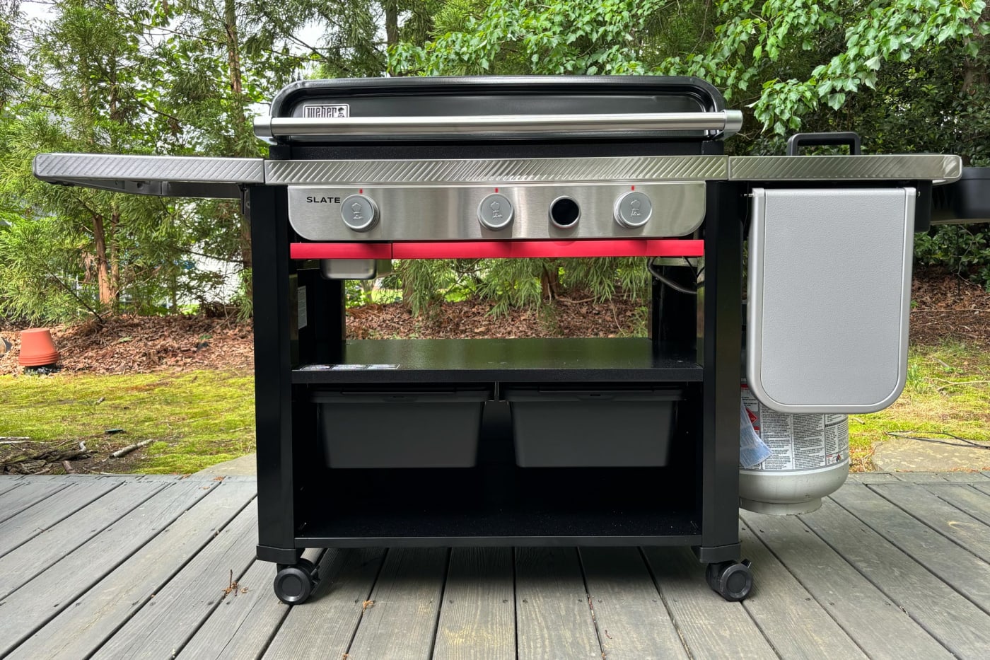 Weber Slate griddle review: A smash burger machine with clever features
