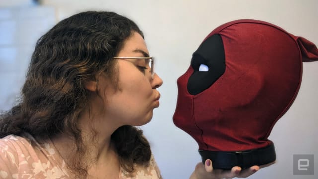 Deadpool's head and me. I have no life.
