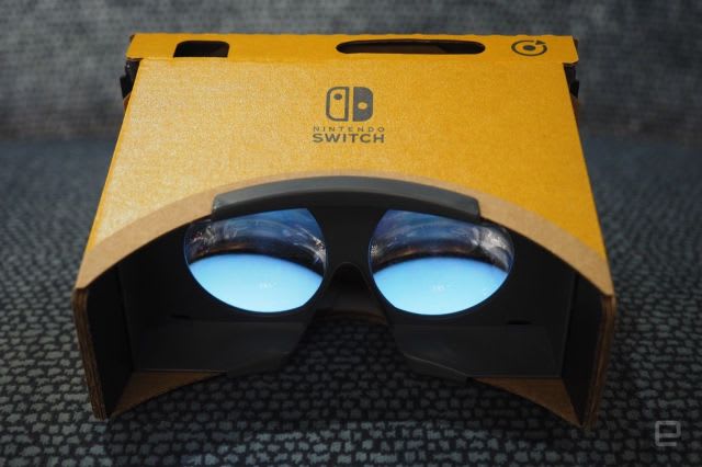 Labo VR headset for Switch